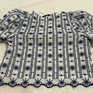 Zara floral crop top